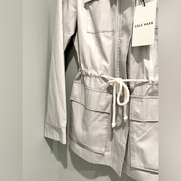 Cole Haan Women's Safari Jacket with‎ Stand Collar- New w Tags-Size Small - Picture 6 of 14
